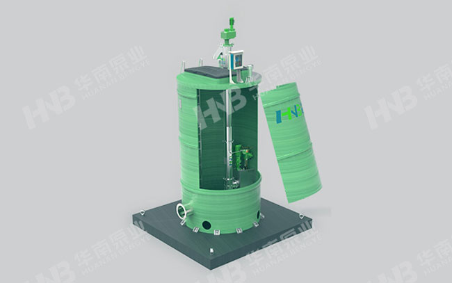 一体化污水提升泵站使用方法及工作原理