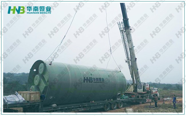 湖南宁乡县官桥河一体化提升泵站设备项目